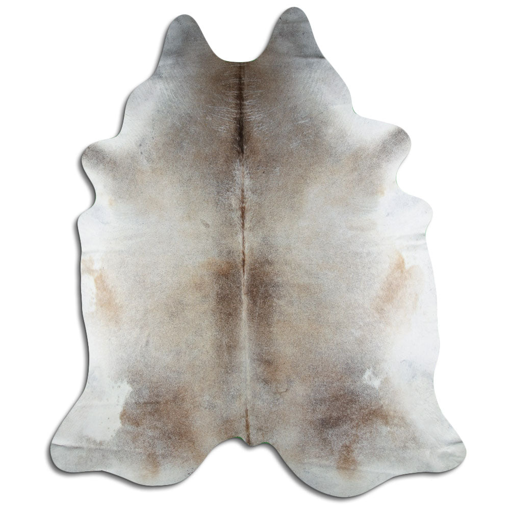 Grey cowhide rug XXXL