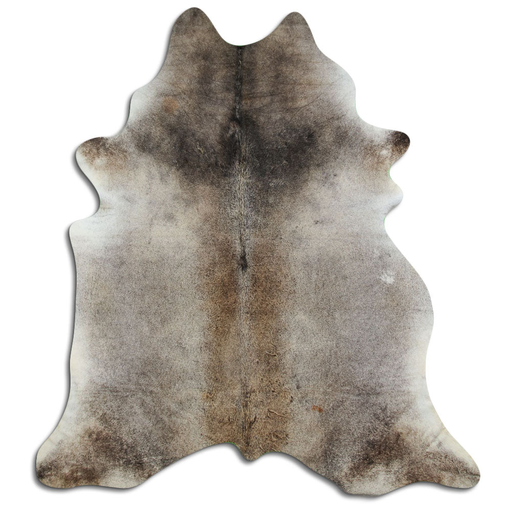 Pilkas karvės kailis XL