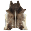 Grey cowhide rug XL