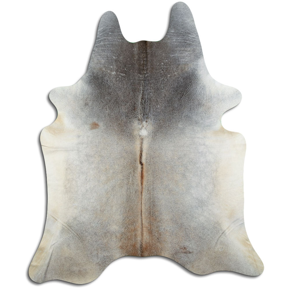 Šedá hovězí kůže XL