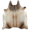 Champagne cowhide rug XXL