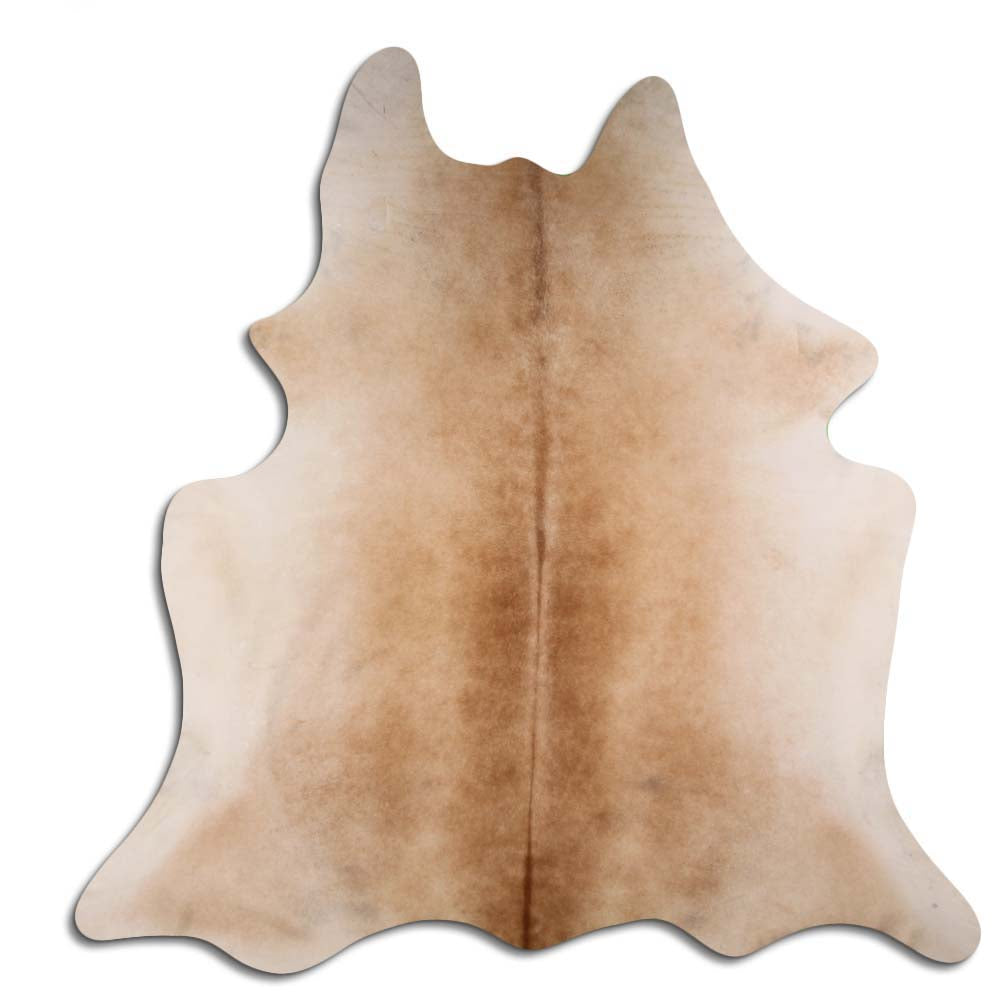 Hnědá hovězí kůže XL