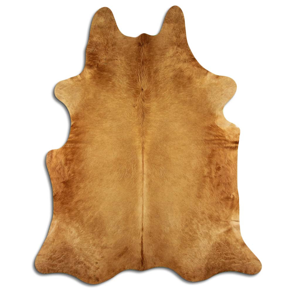 Hnědá hovězí kůže XL