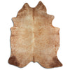 Champagne cowhide rug XXL
