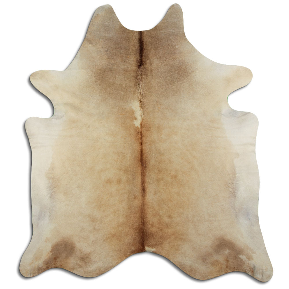 Champagne cowhide rug XL