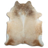Brown cowhide rug XXL