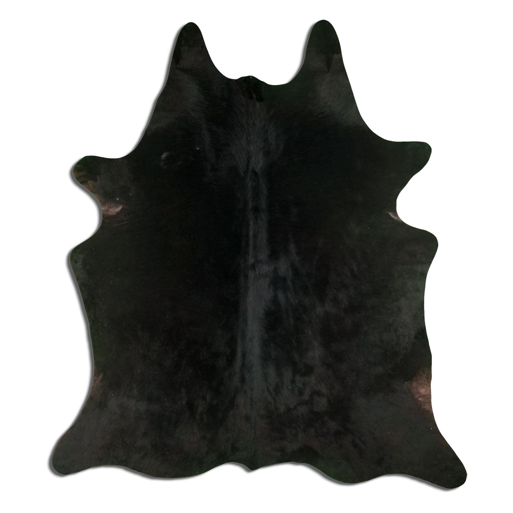 Juodas karvės kailis XL