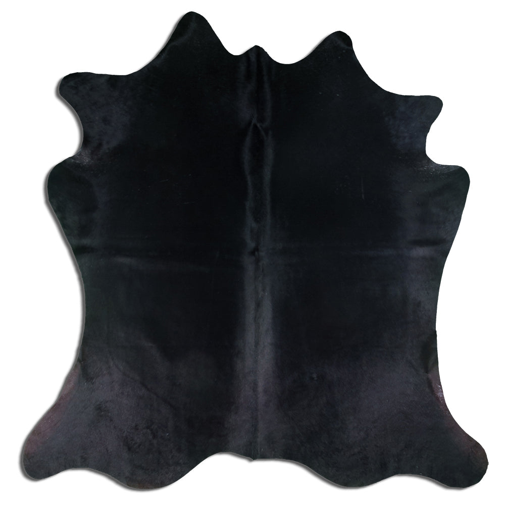 Juodas karvės kailis XL