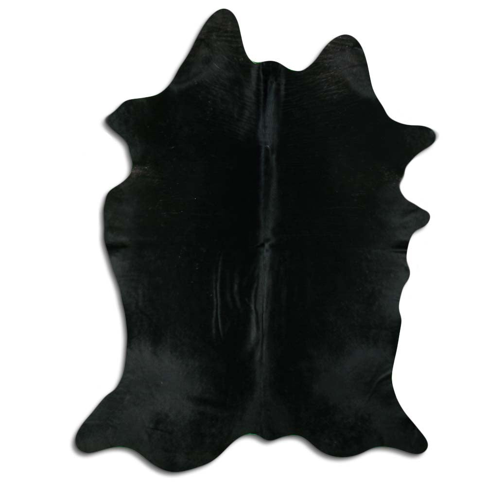 Juodas karvės kailis XL
