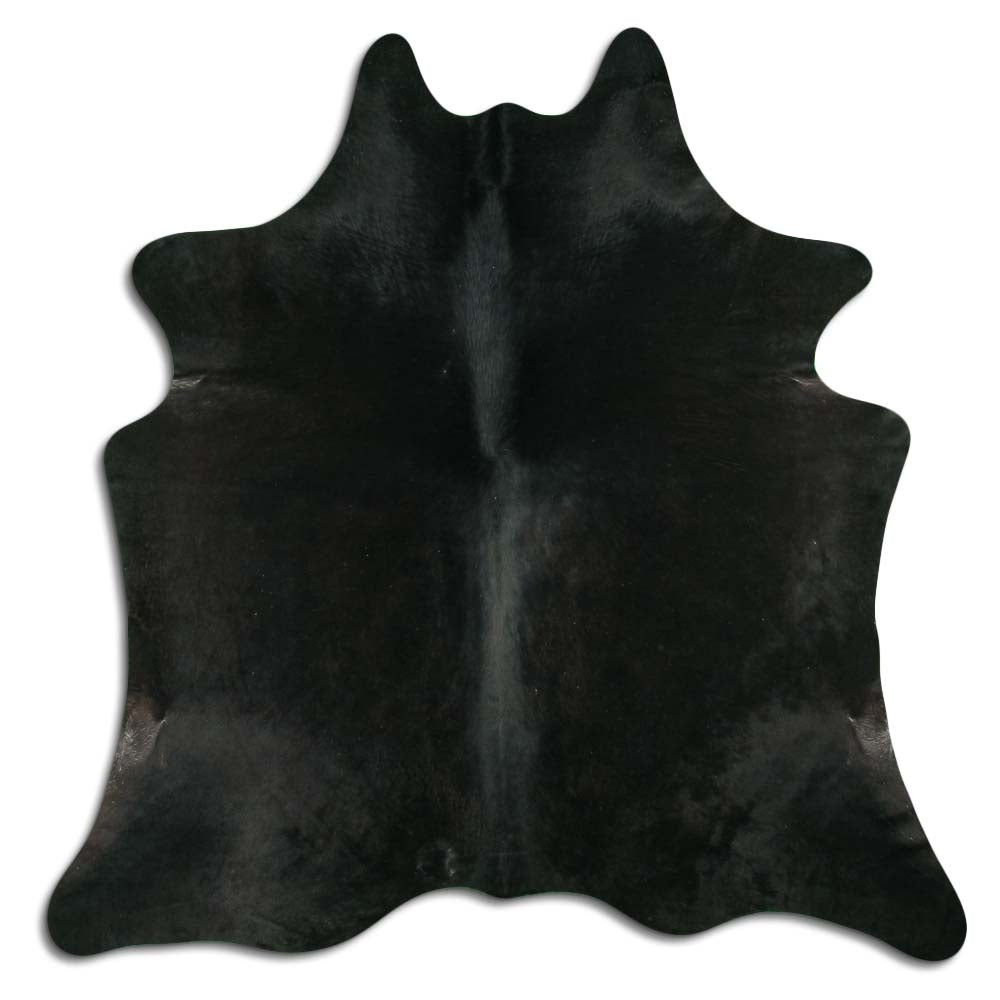 Juodas karvės kailis XL