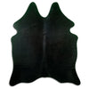 Black cowhide rug M