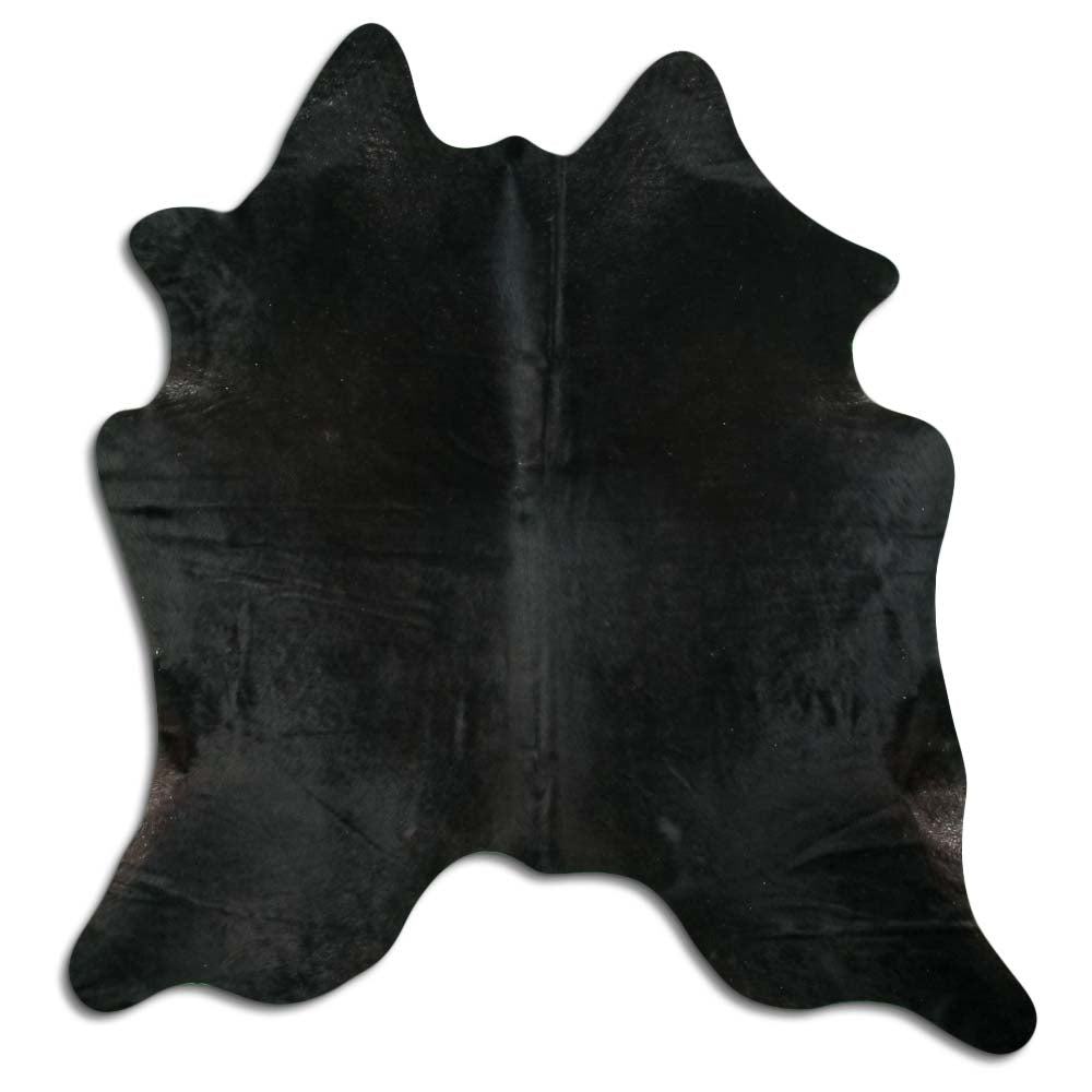 Juodas karvės kailis XL
