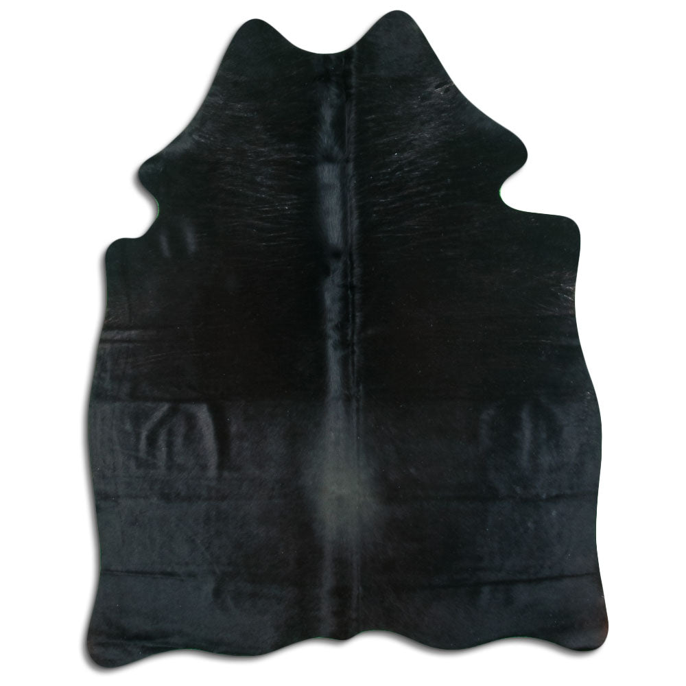 Juodas karvės kailis M