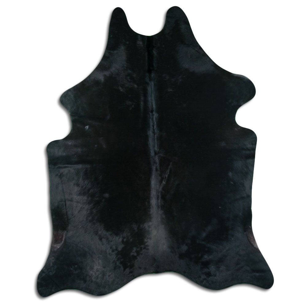 Juodas karvės kailis XL