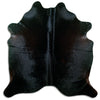 Černá hovězí kůže L
