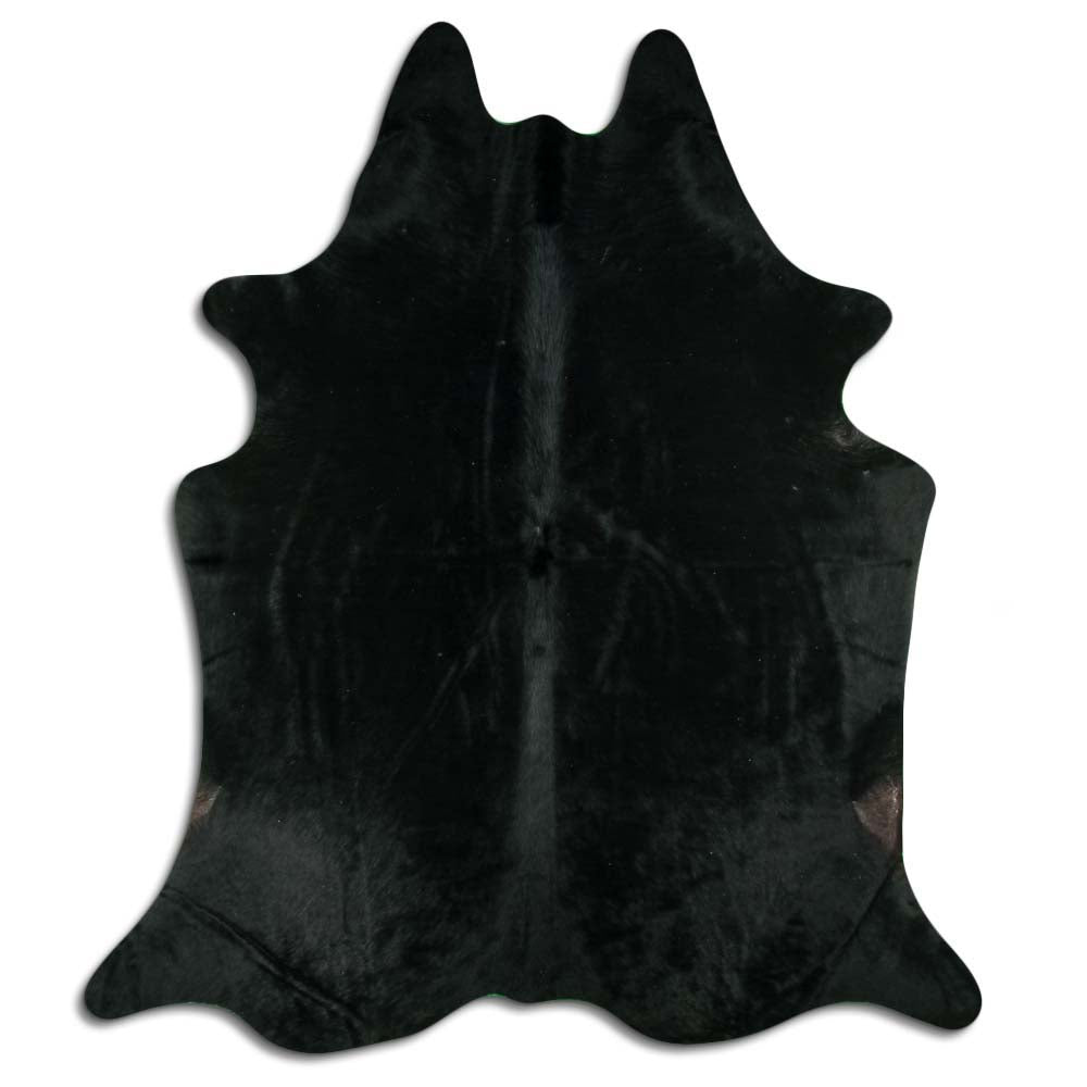 Juodas karvės kailis XXL