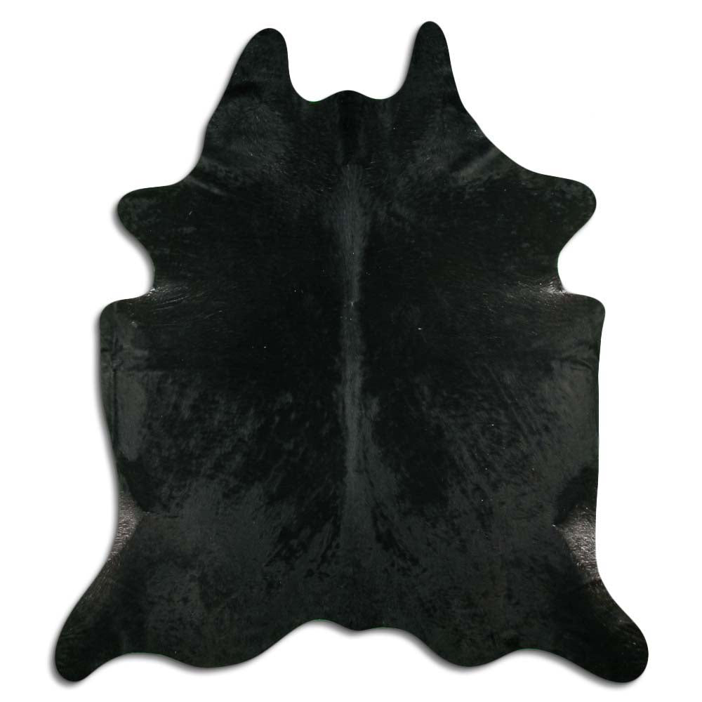 Juodas karvės kailis XL