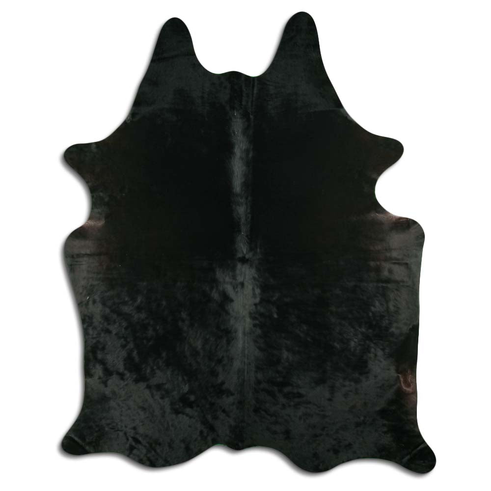 Juodas karvės kailis XL