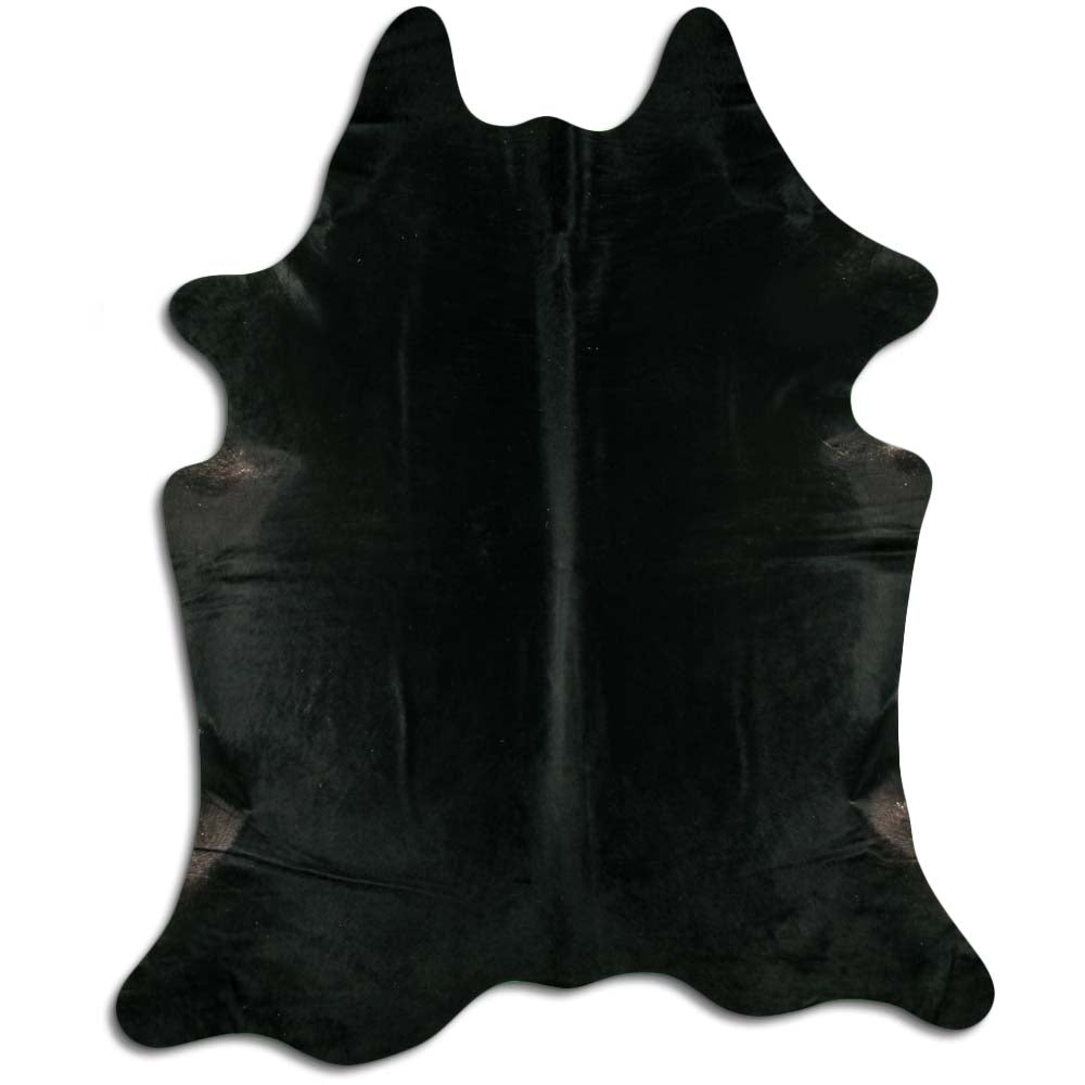 Juodas karvės kailis XL