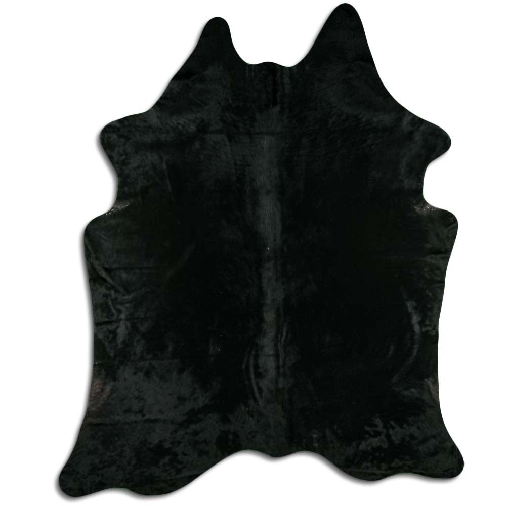Juodas karvės kailis XL