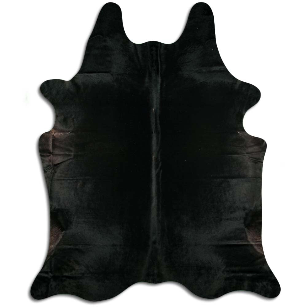 Juodas karvės kailis XXXL