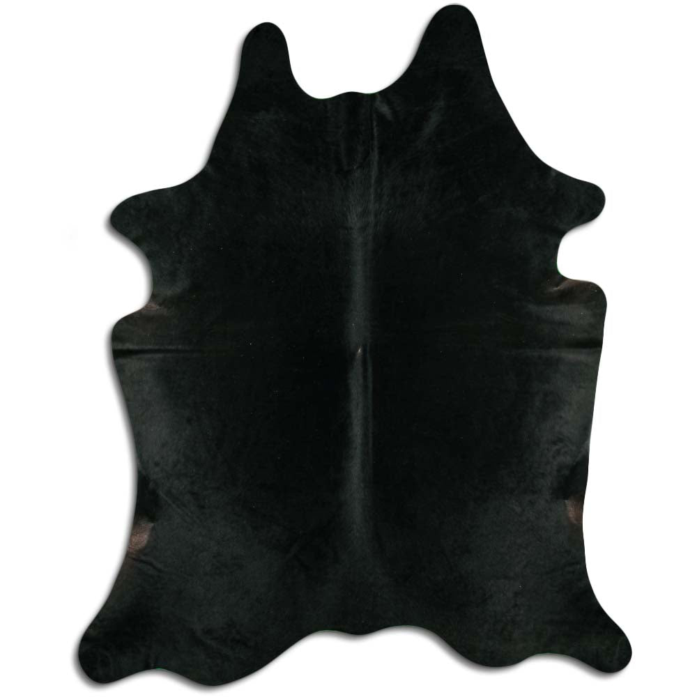 Juodas karvės kailis XXL