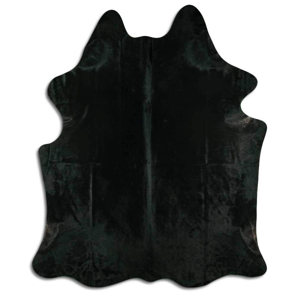 Juodas karvės kailis XL