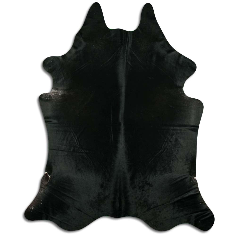 Juodas karvės kailis XXL