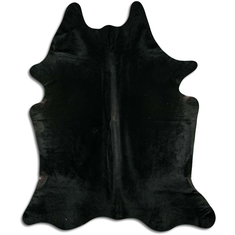 Juodas karvės kailis XXL