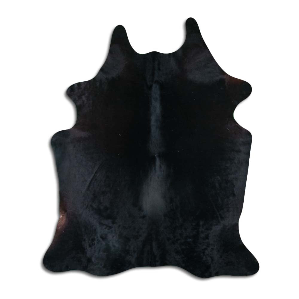 Juodas karvės kailis XL