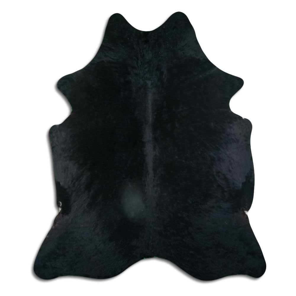 Juodas karvės kailis XL