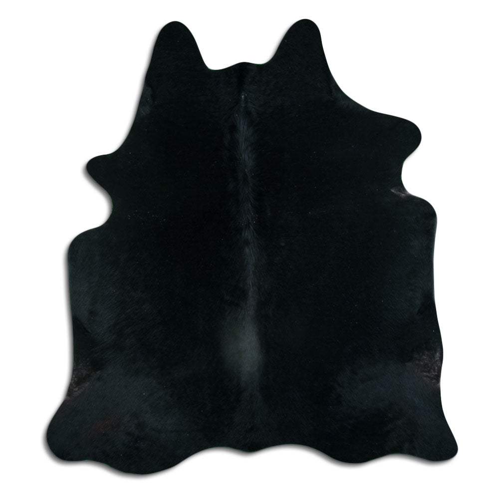 Juodas karvės kailis XL