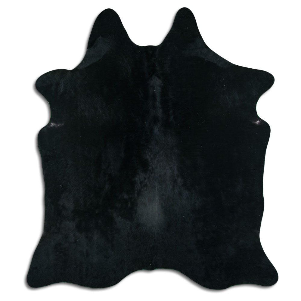 Juodas karvės kailis XL