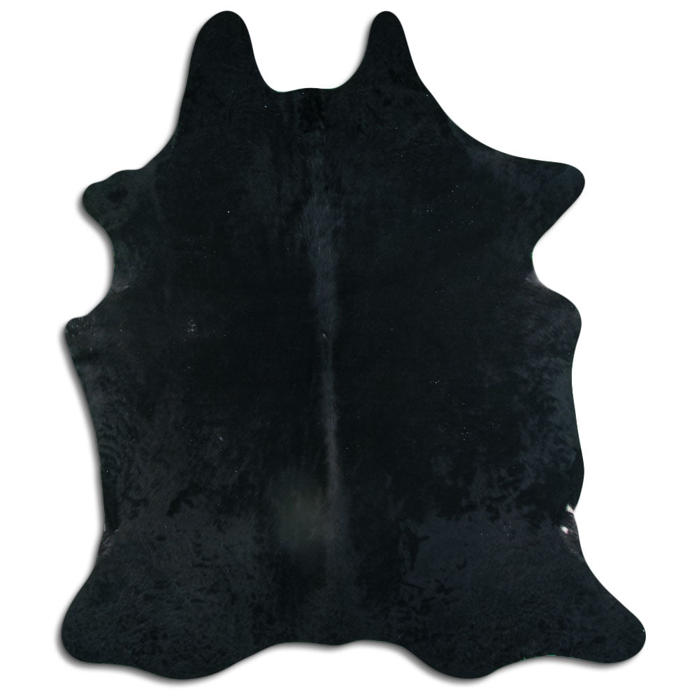 Juodas karvės kailis XXL