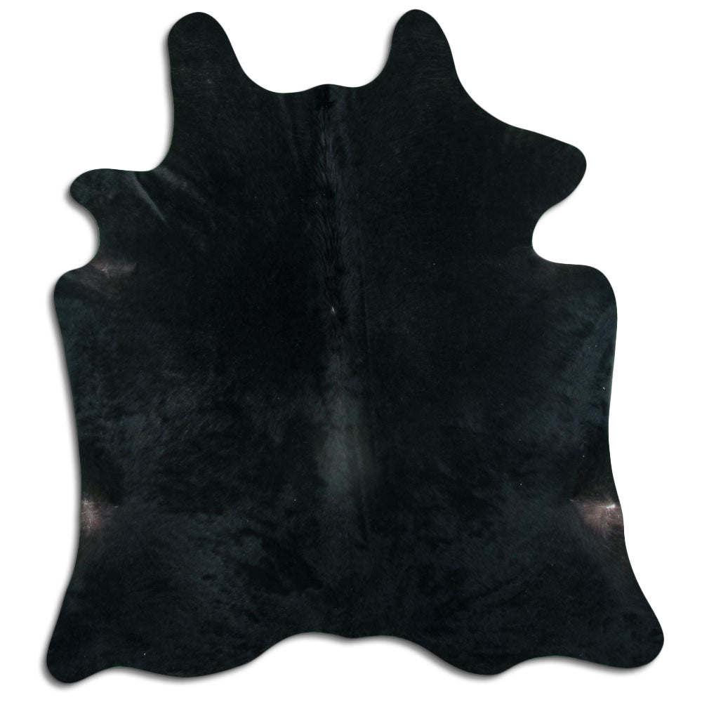 Juodas karvės kailis XL