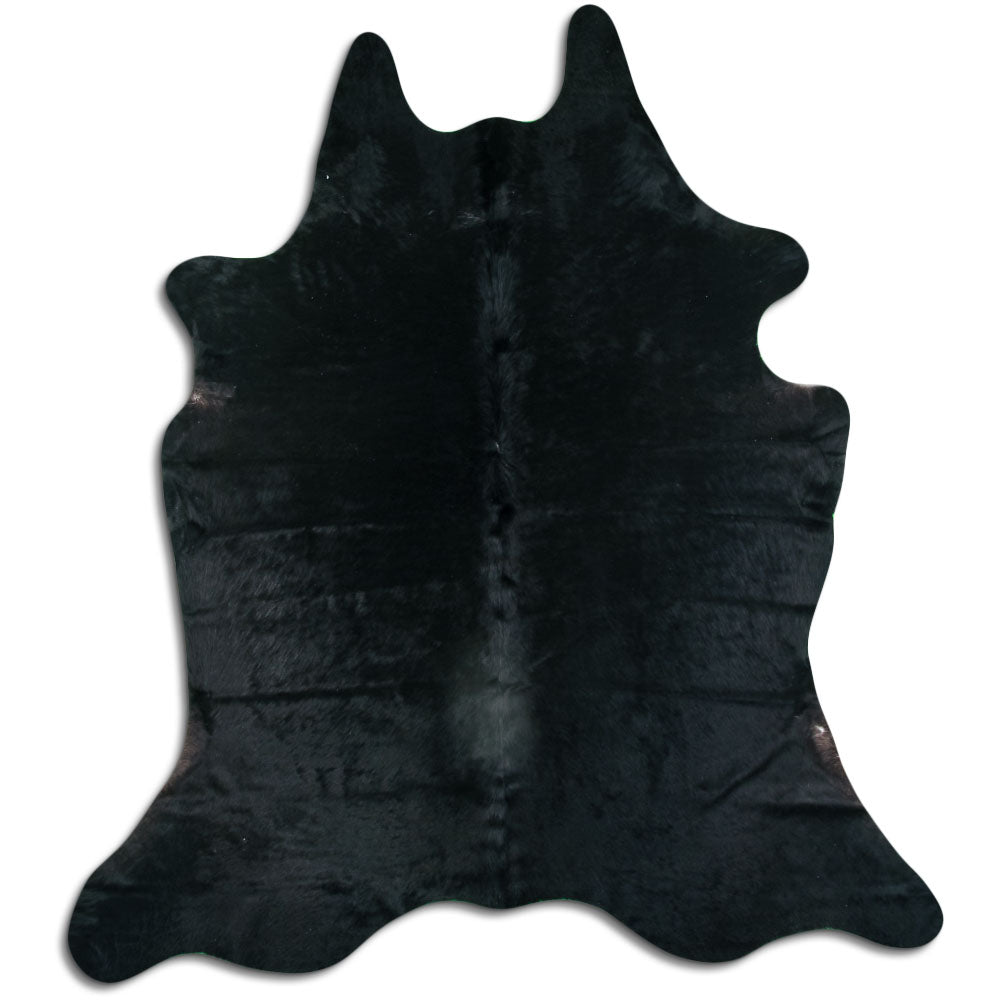 Juodas karvės kailis XL