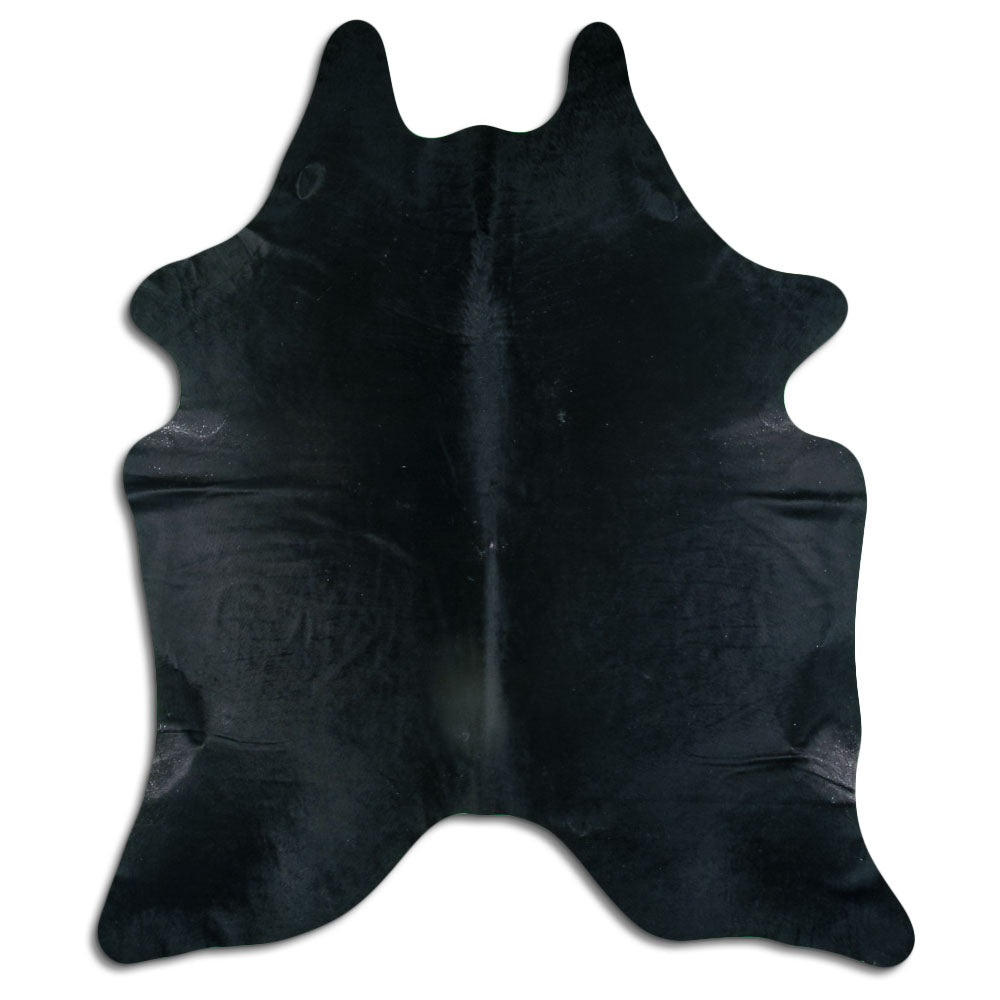 Juodas karvės kailis XXL