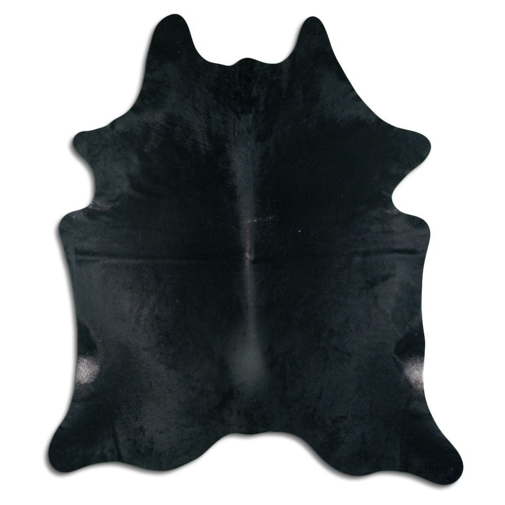 Černá hovězí kůže XXL