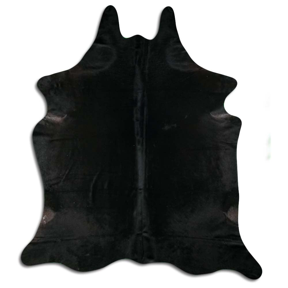 Juodas karvės kailis XXL