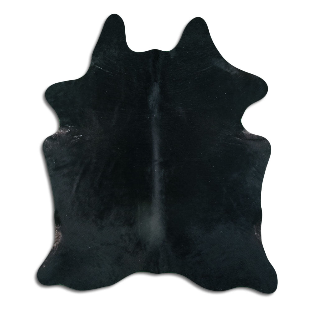 Juodas karvės kailis XL