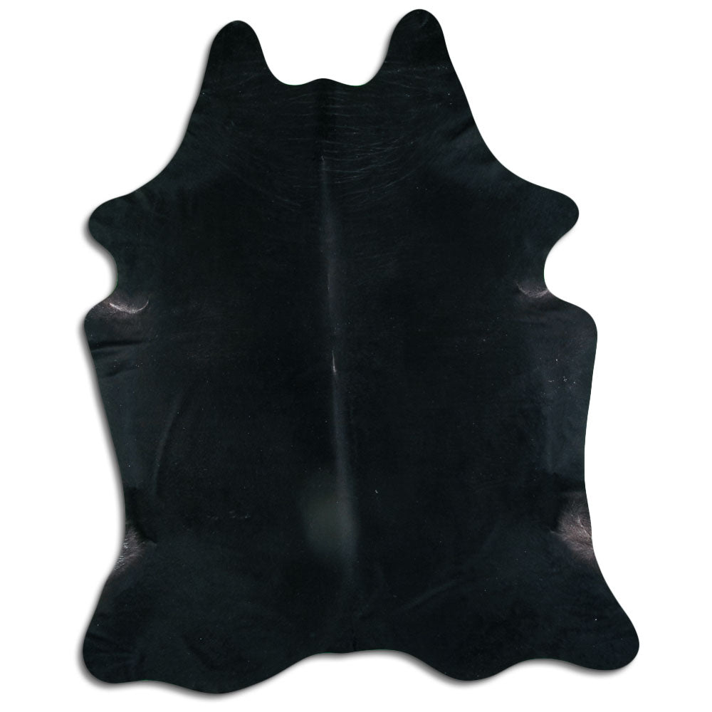 Černá hovězí kůže XXL