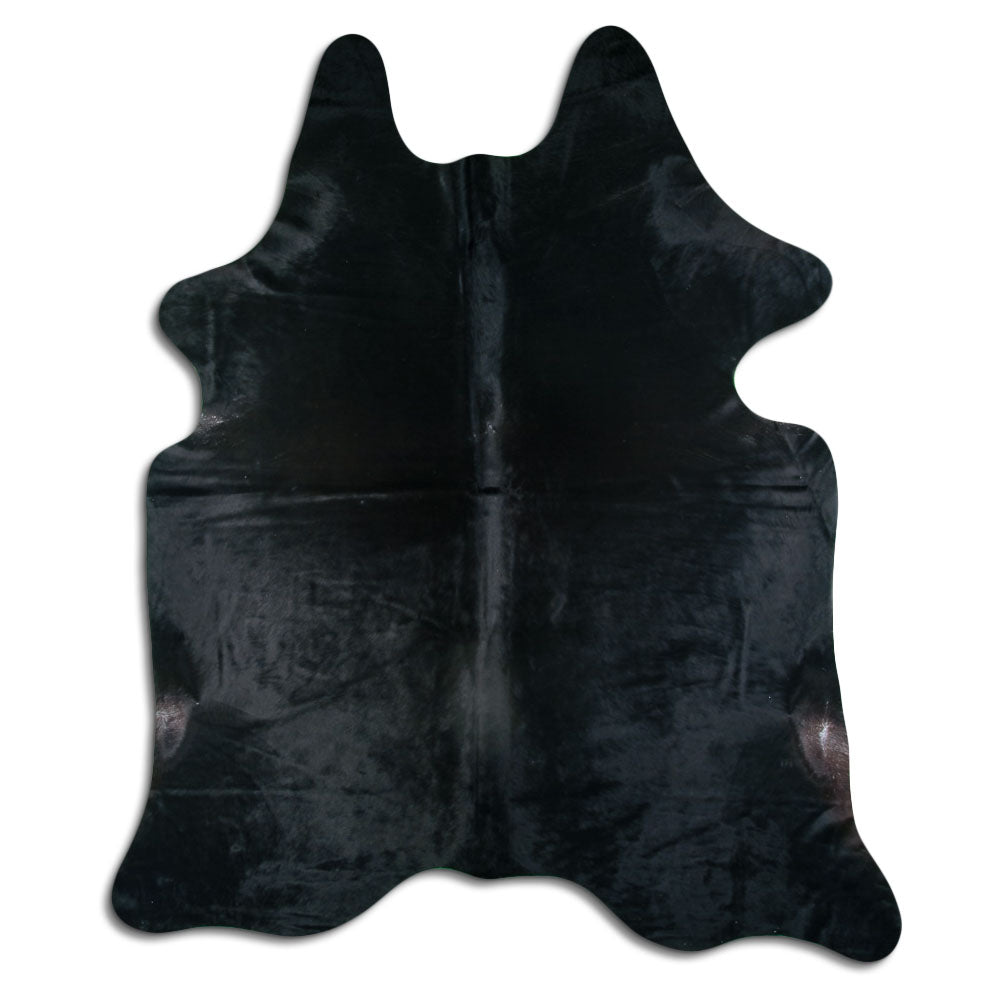 Juodas karvės kailis XXXL