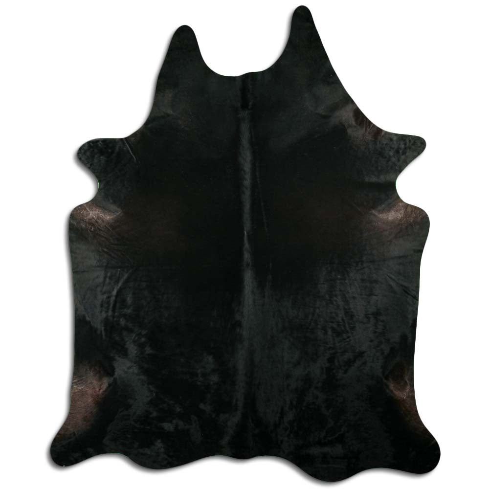 Juodas karvės kailis XXXL