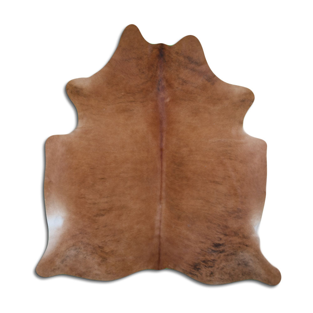 Rudas karvės kailis L