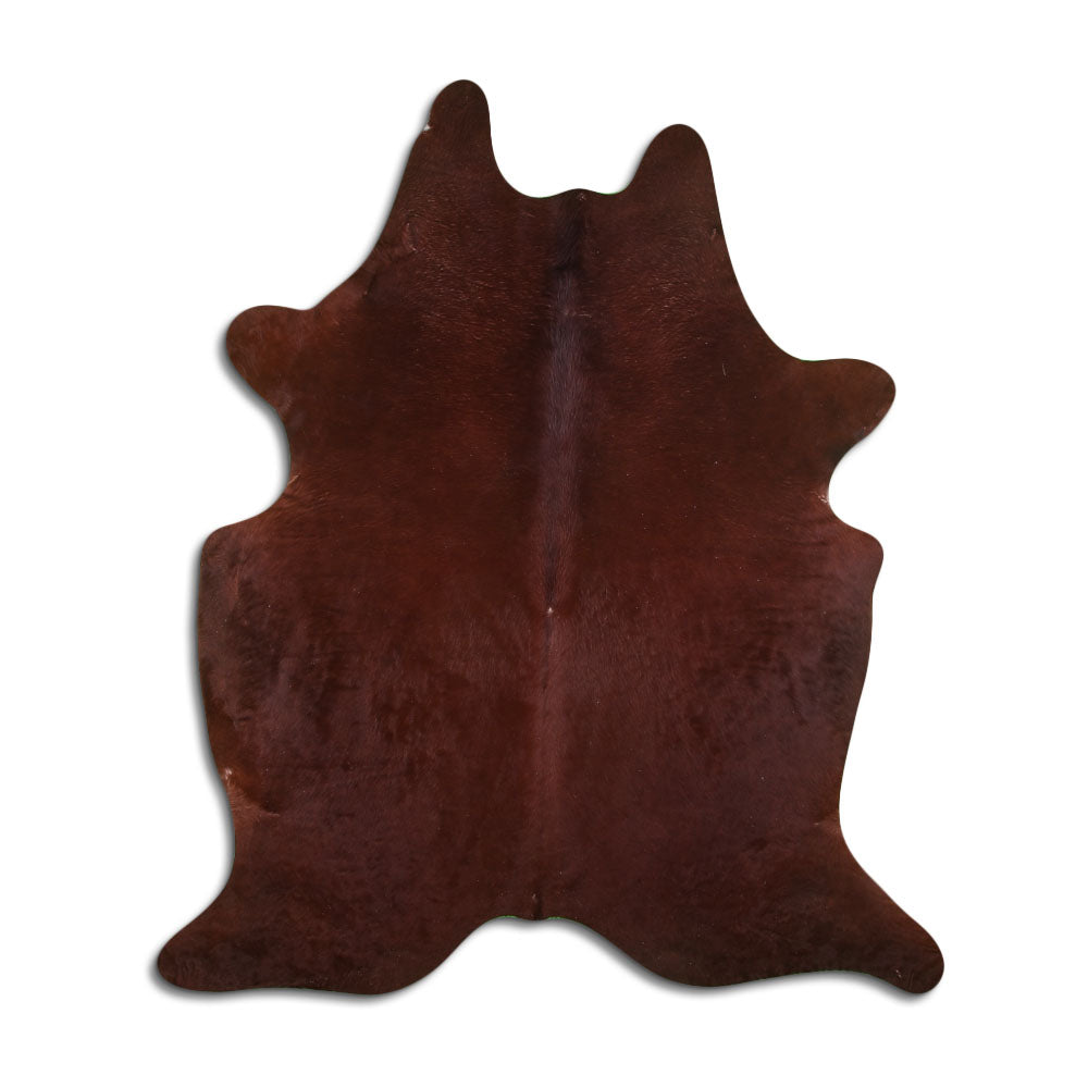 Hnědá hovězí kůže XL