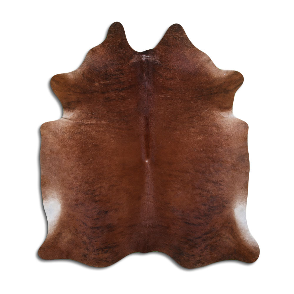 Rudas karvės kailis XL