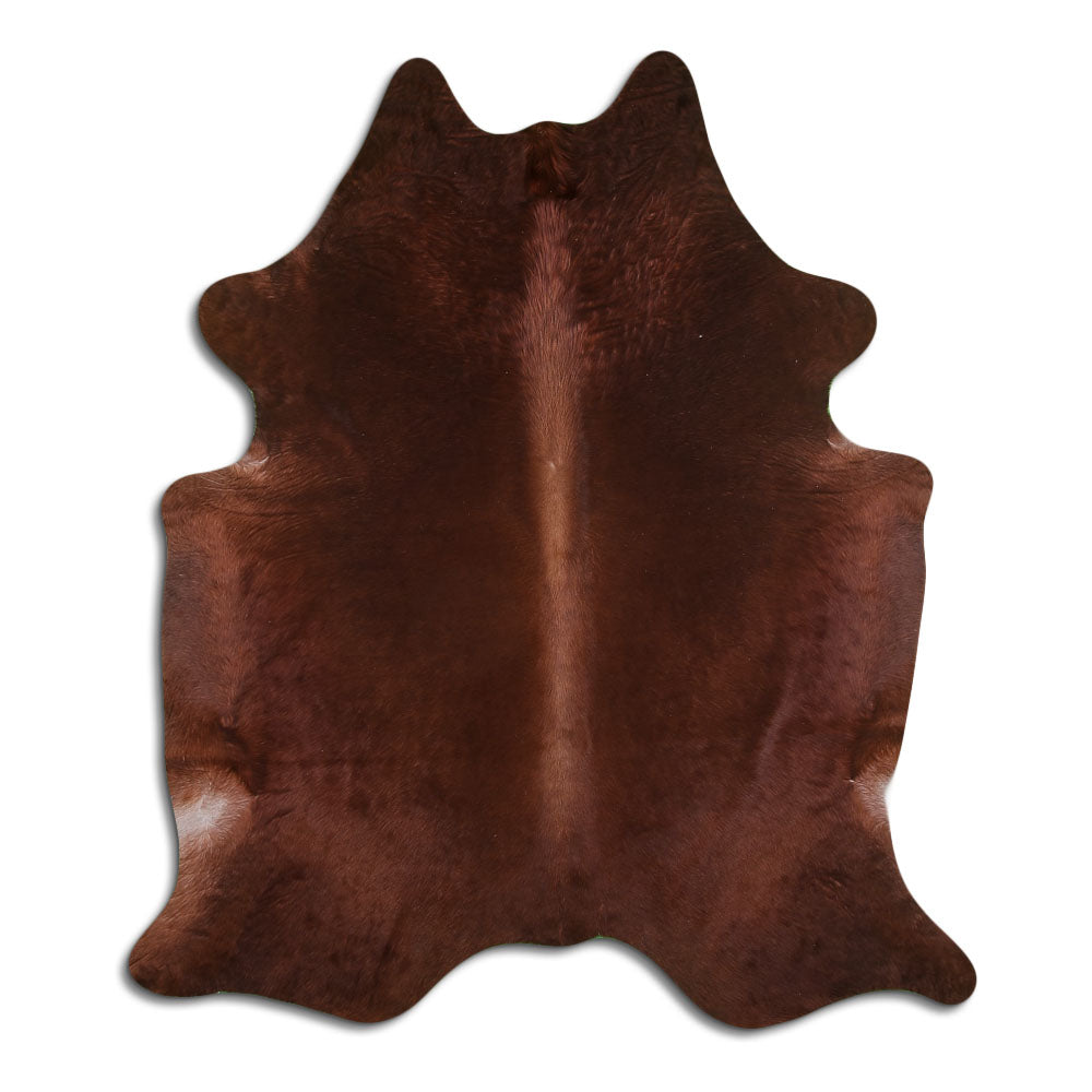 Rudas karvės kailis XL