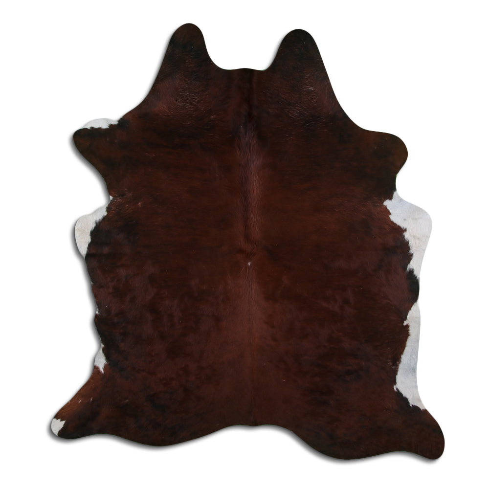 Rudas karvės kailis L