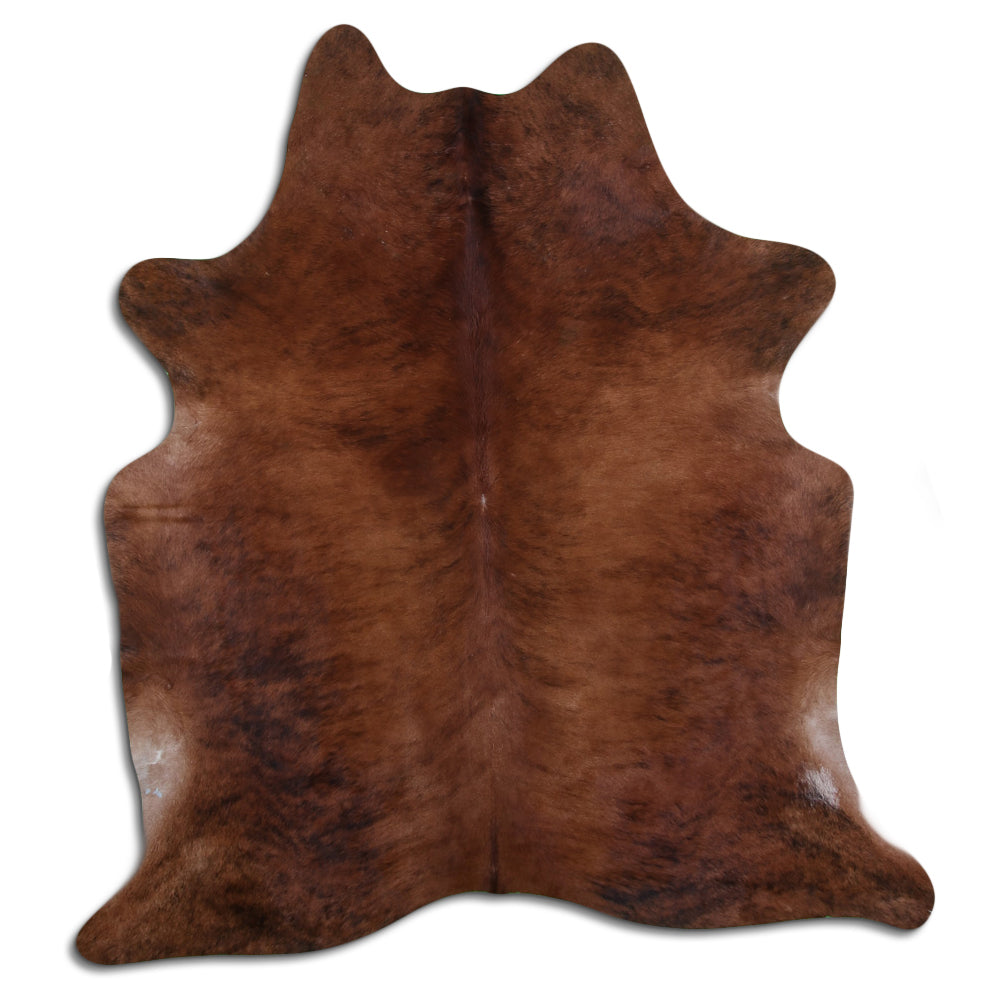 Rudas karvės kailis L