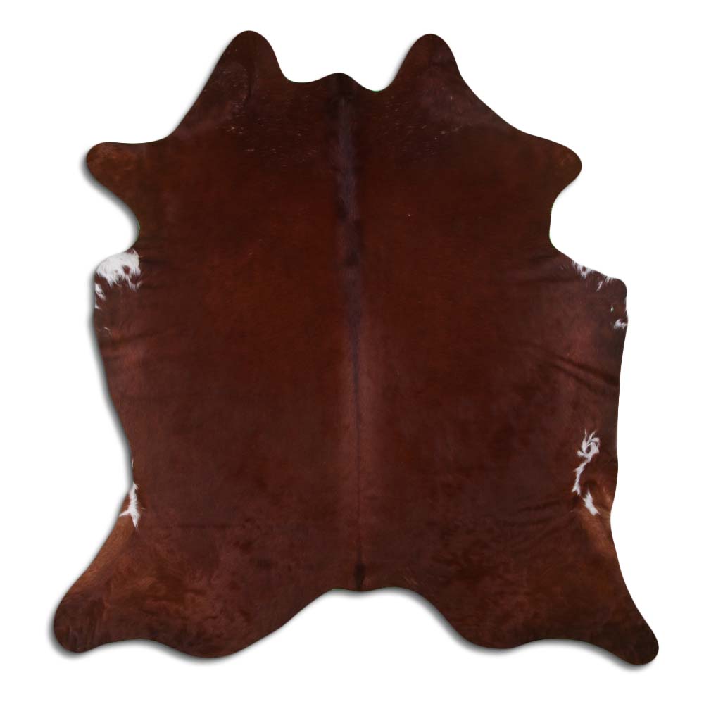 Rudas karvės kailis M